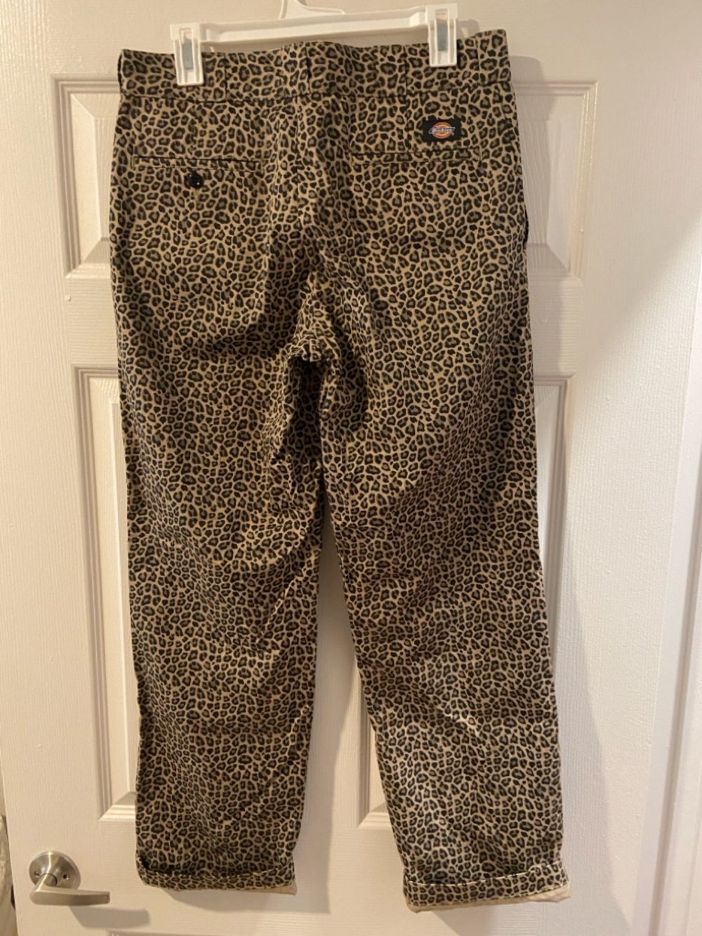 Urban Outfitters Dickies Leopard Print Silver Firs Pants - Picture 5 of 10